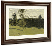 Train In The Countryside By Claude Monet Fine Art Print 2