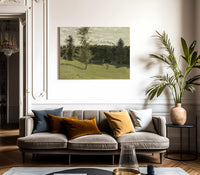 Train In The Countryside By Claude Monet Fine Art Print 2