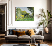 Trees At Jas De Bouffan By Paul Cezanne Fine Art Print 2