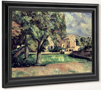 Trees In A Park, Jas De Bouffan By Paul Cezanne Fine Art Print 2