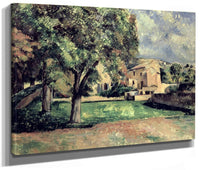 Trees In A Park, Jas De Bouffan By Paul Cezanne Fine Art Print 2