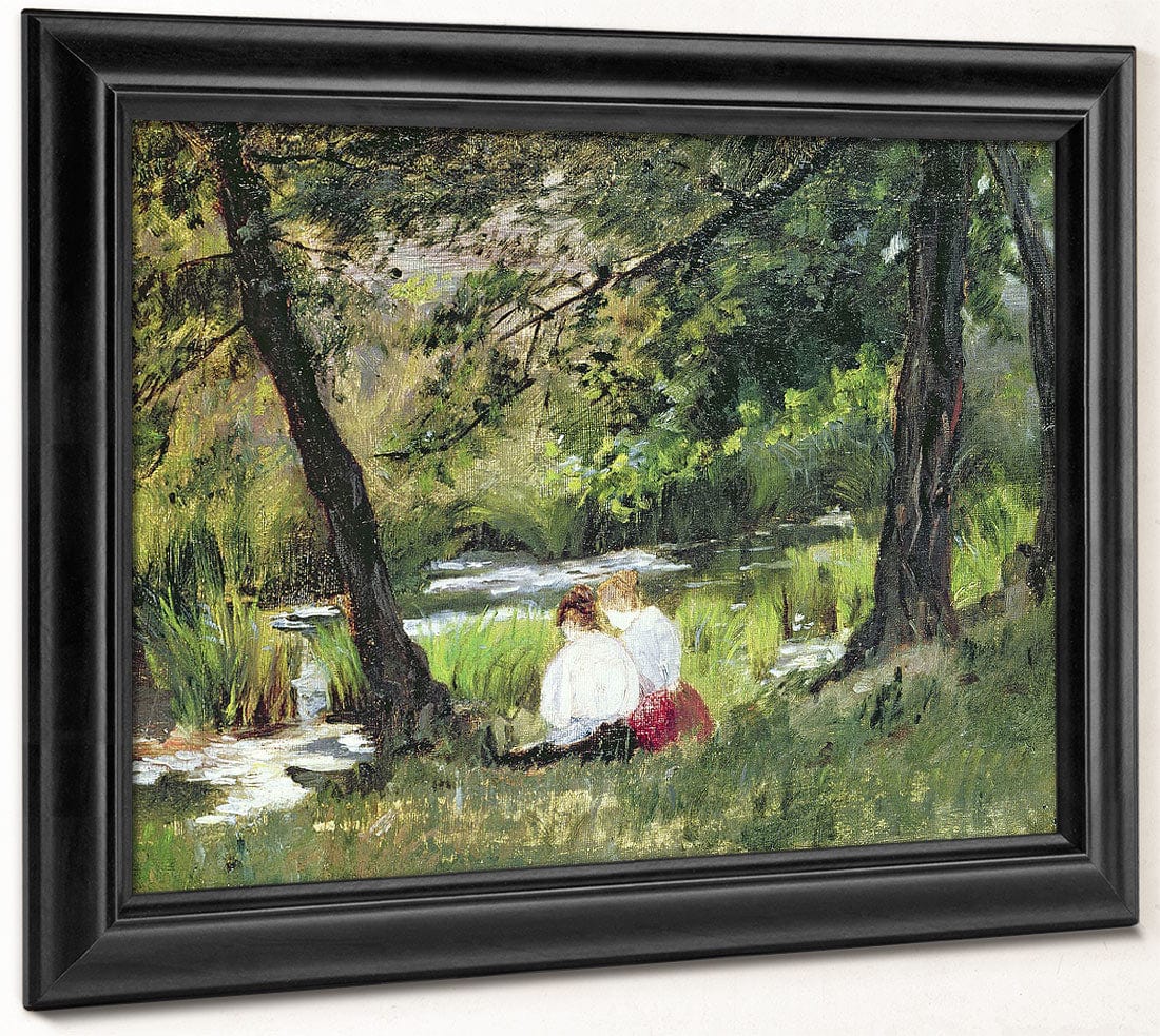 Two Seated Women By Mary Cassatt Fine Art Print 2