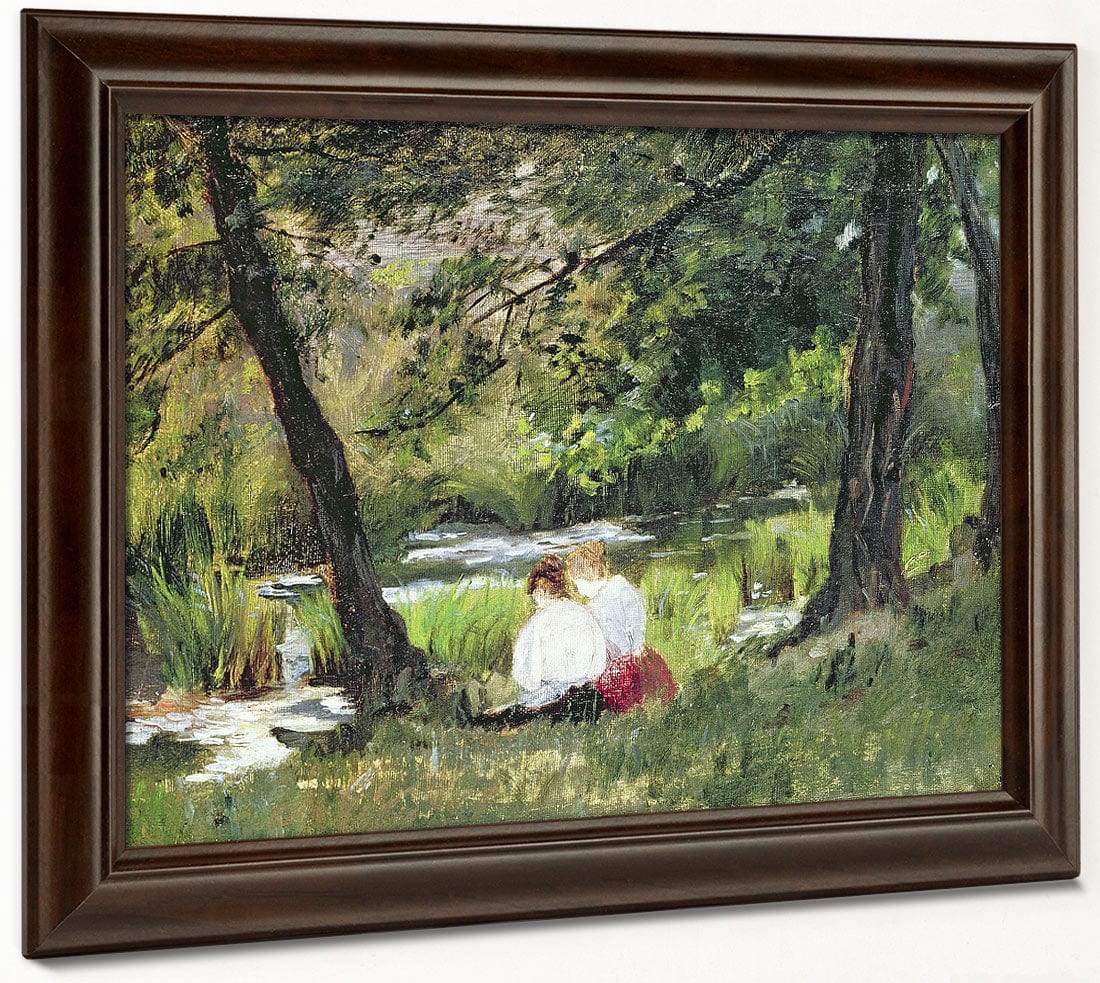 Two Seated Women By Mary Cassatt Fine Art Print 2