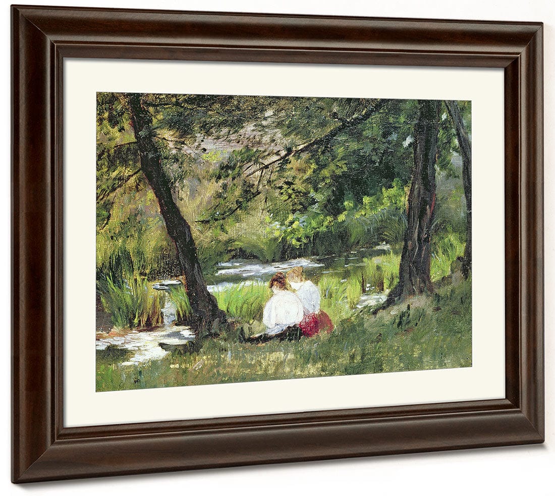 Two Seated Women By Mary Cassatt Fine Art Print 2