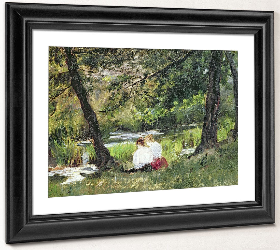 Two Seated Women By Mary Cassatt Fine Art Print 2