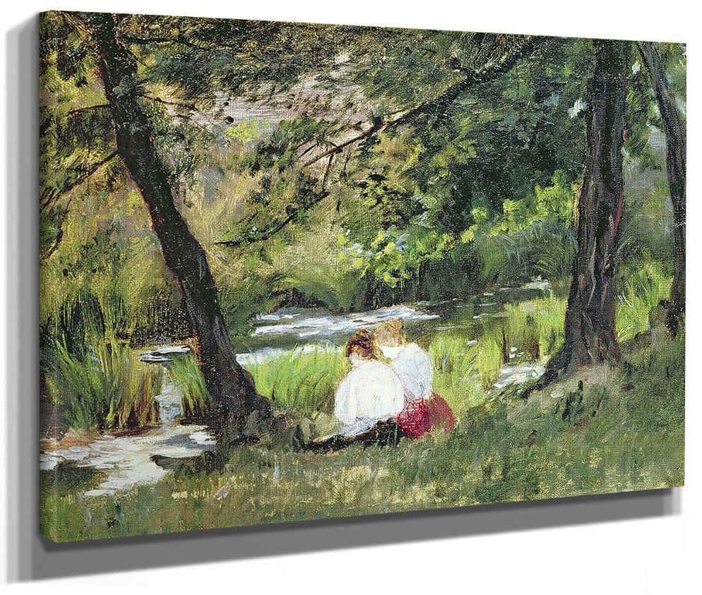 Two Seated Women By Mary Cassatt Fine Art Print 2