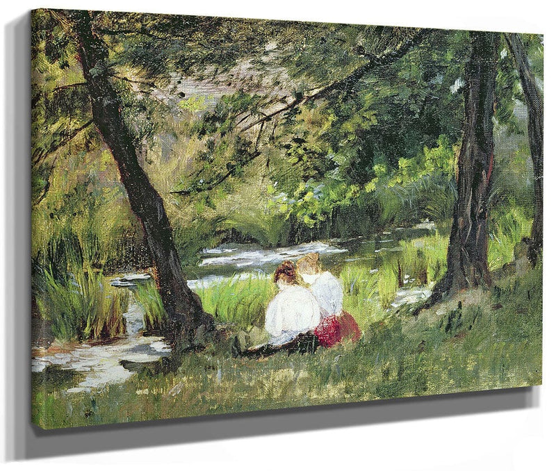 Two Seated Women By Mary Cassatt Fine Art Print 2