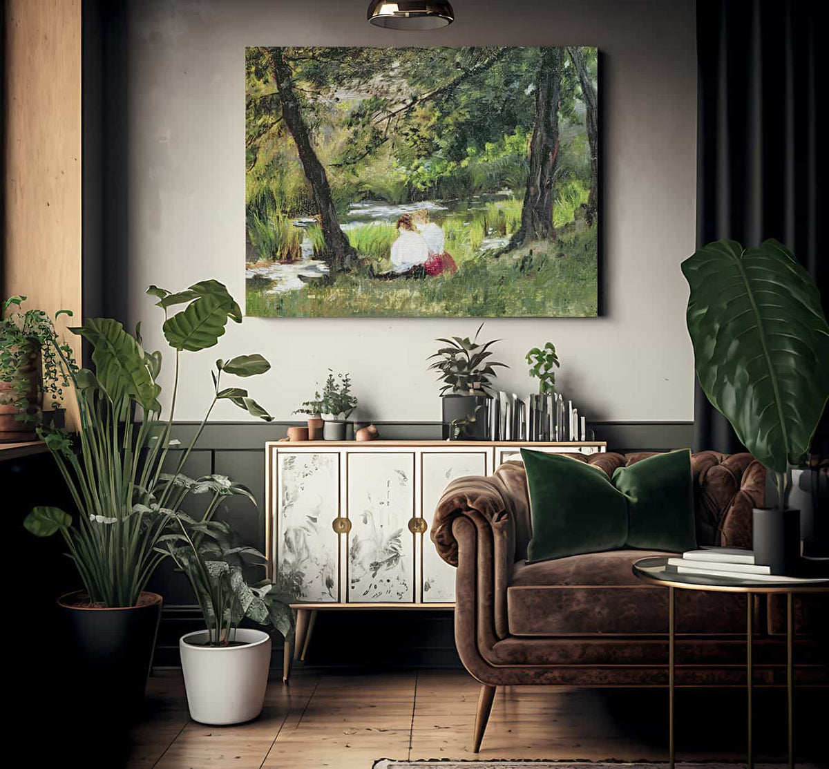 Two Seated Women By Mary Cassatt Fine Art Print 2