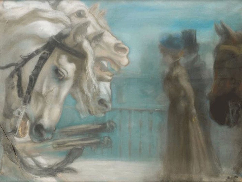 Untitled By Louis Anquetin Fine Art Print 2