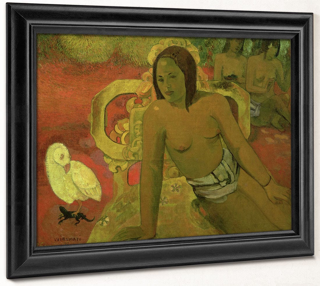 Vairumati By Paul Gauguin Fine Art Print 2