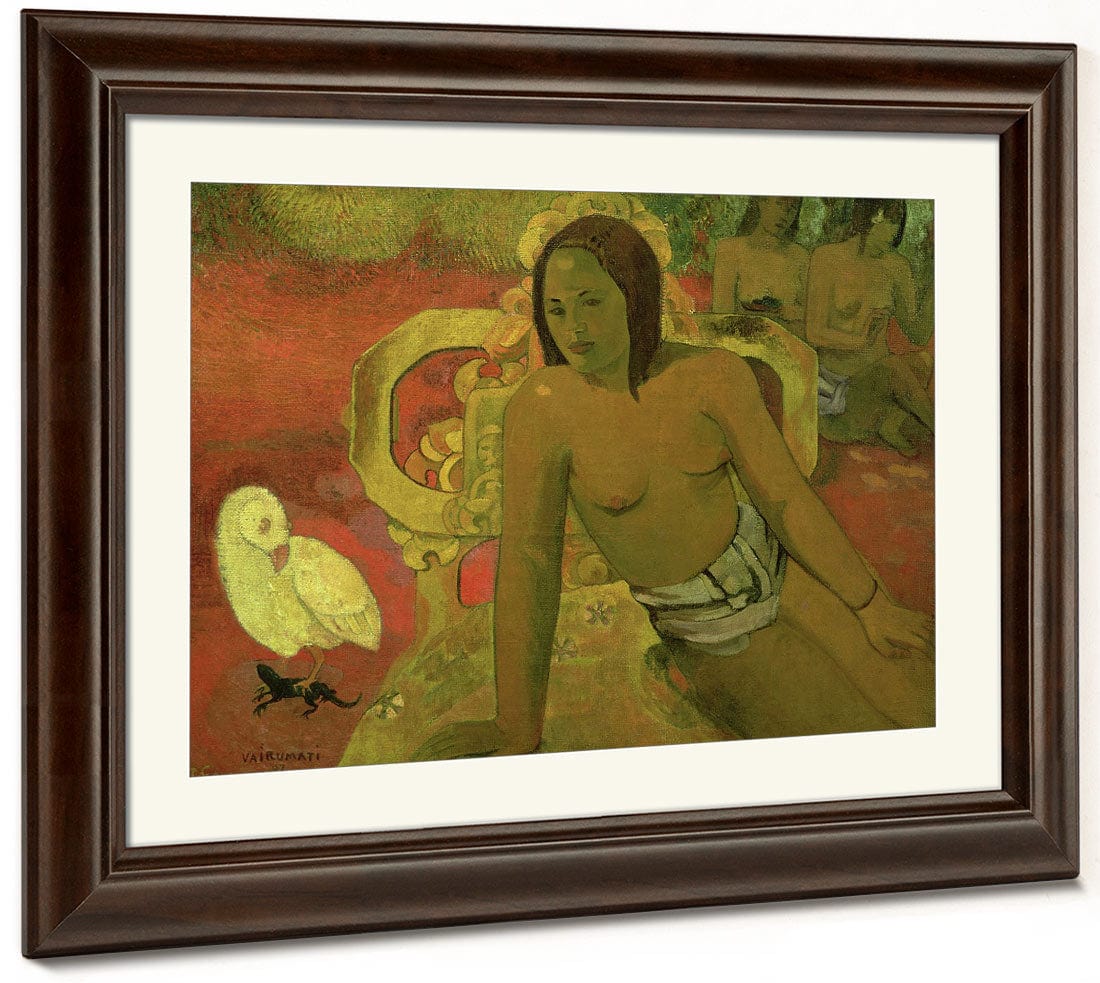 Vairumati By Paul Gauguin Fine Art Print 2