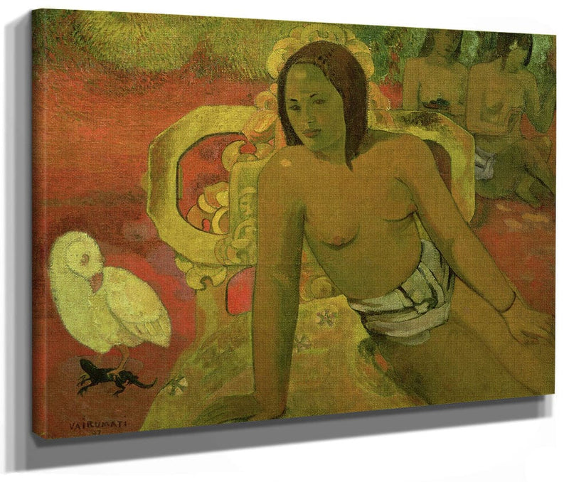 Vairumati By Paul Gauguin Fine Art Print 2