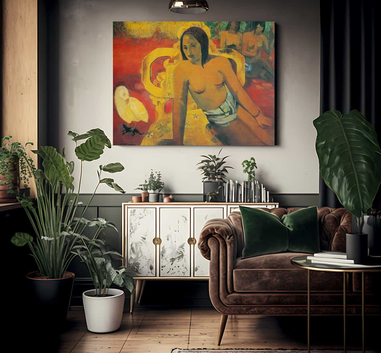 Vairumati By Paul Gauguin Fine Art Print 2