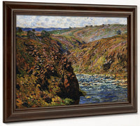 Valley Of The Creuse (Sunlight Effect) By Claude Monet Fine Art Print 2