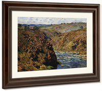 Valley Of The Creuse (Sunlight Effect) By Claude Monet Fine Art Print 2
