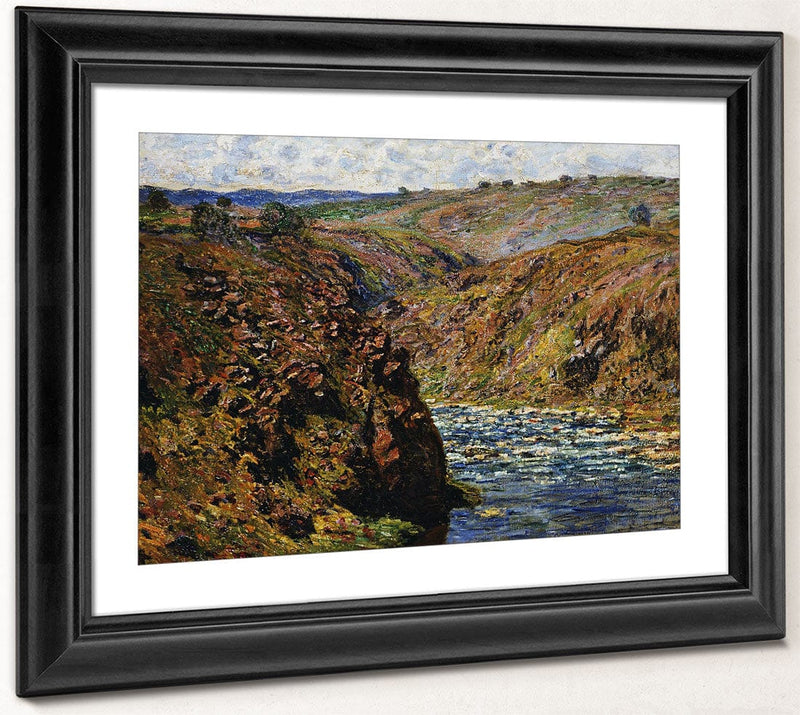 Valley Of The Creuse (Sunlight Effect) By Claude Monet Fine Art Print 2