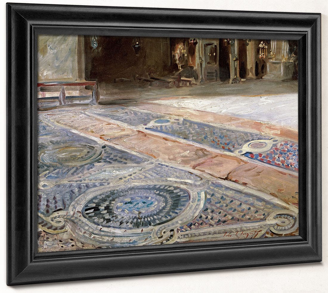 Venetian Interior By John Singer Sargent Fine Art Print 2