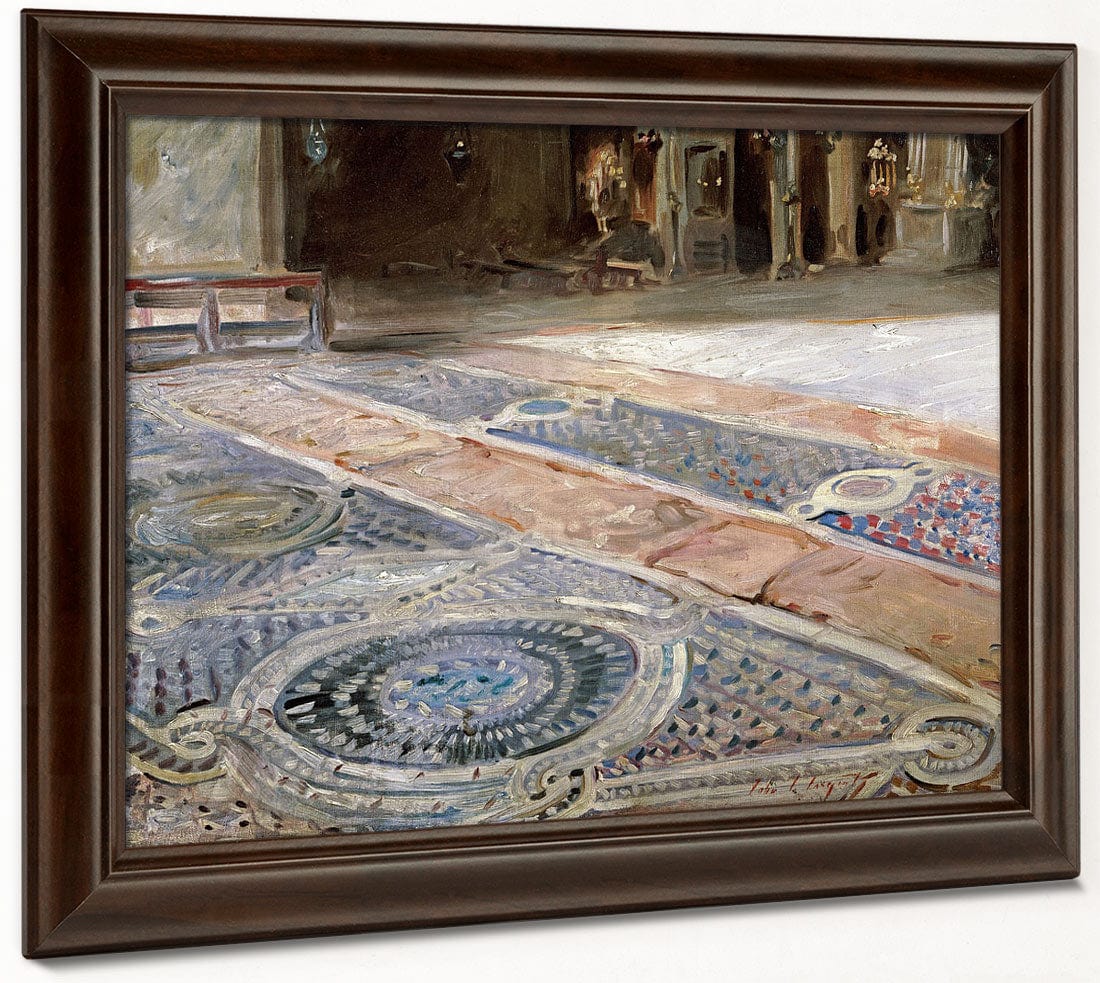 Venetian Interior By John Singer Sargent Fine Art Print 2