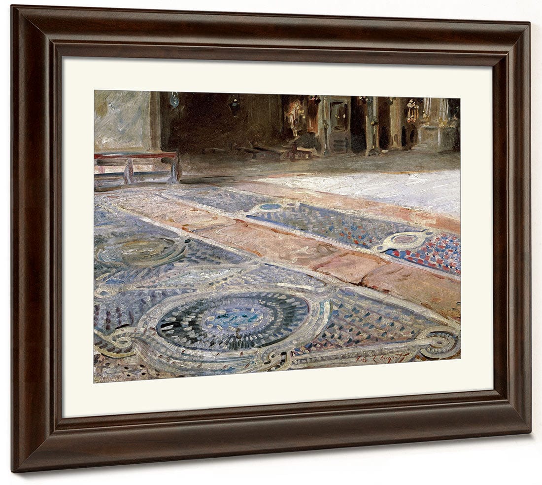Venetian Interior By John Singer Sargent Fine Art Print 2