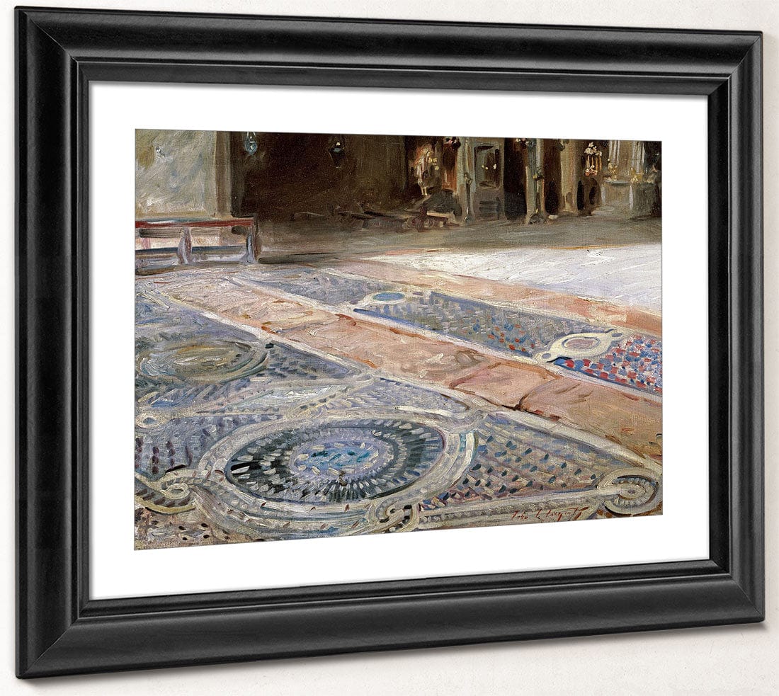 Venetian Interior By John Singer Sargent Fine Art Print 2