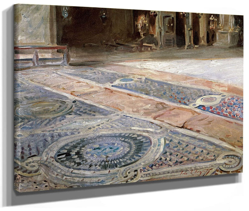 Venetian Interior By John Singer Sargent Fine Art Print 2