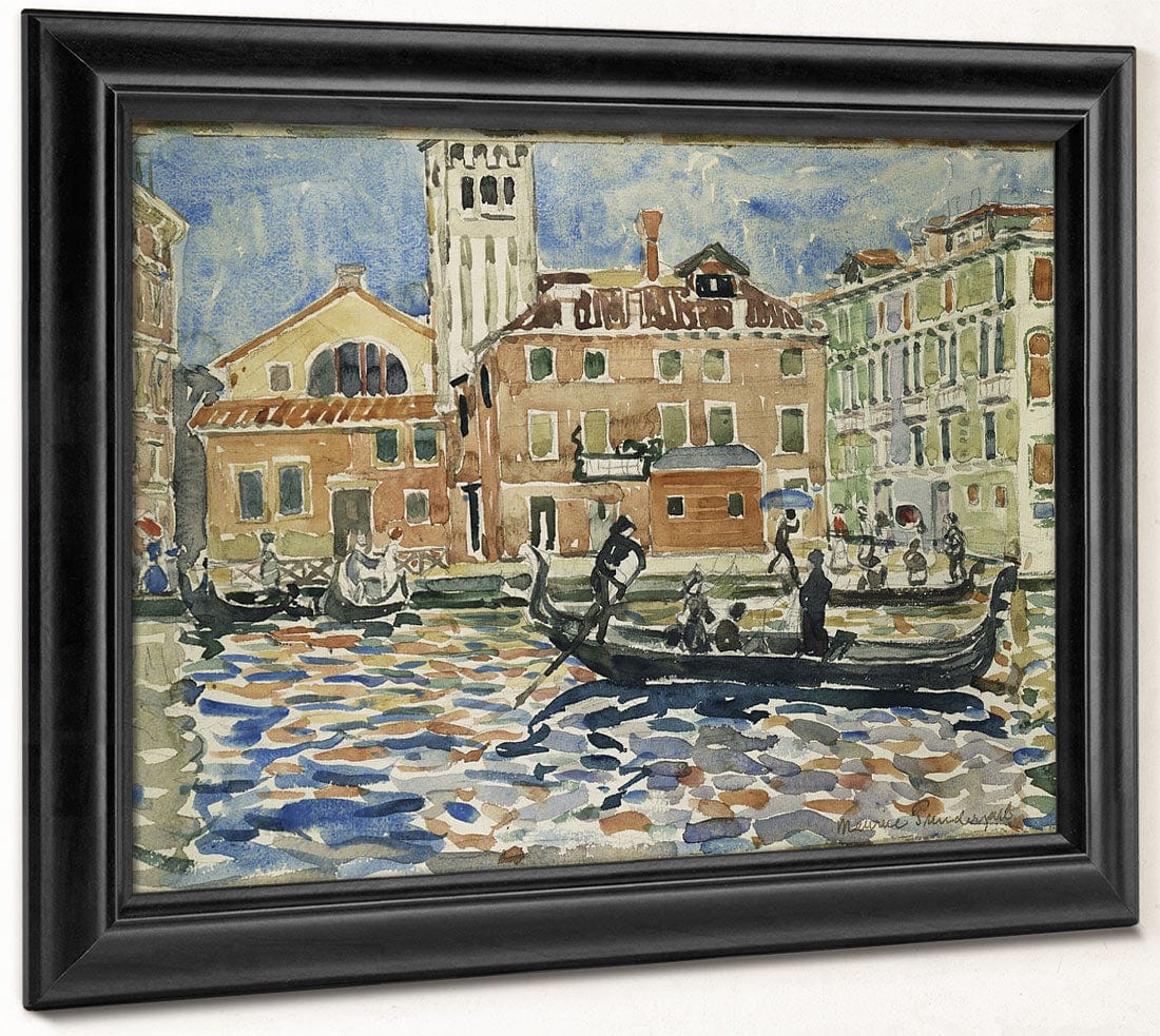 Venice By Maurice Brazil Prendergast Fine Art Print 2