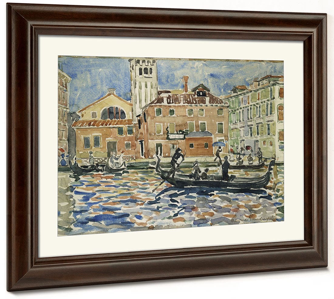 Venice By Maurice Brazil Prendergast Fine Art Print 2