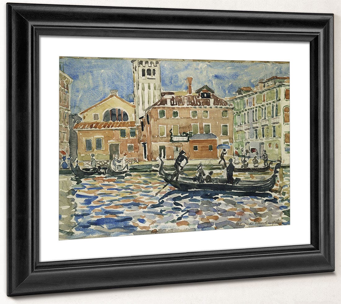 Venice By Maurice Brazil Prendergast Fine Art Print 2