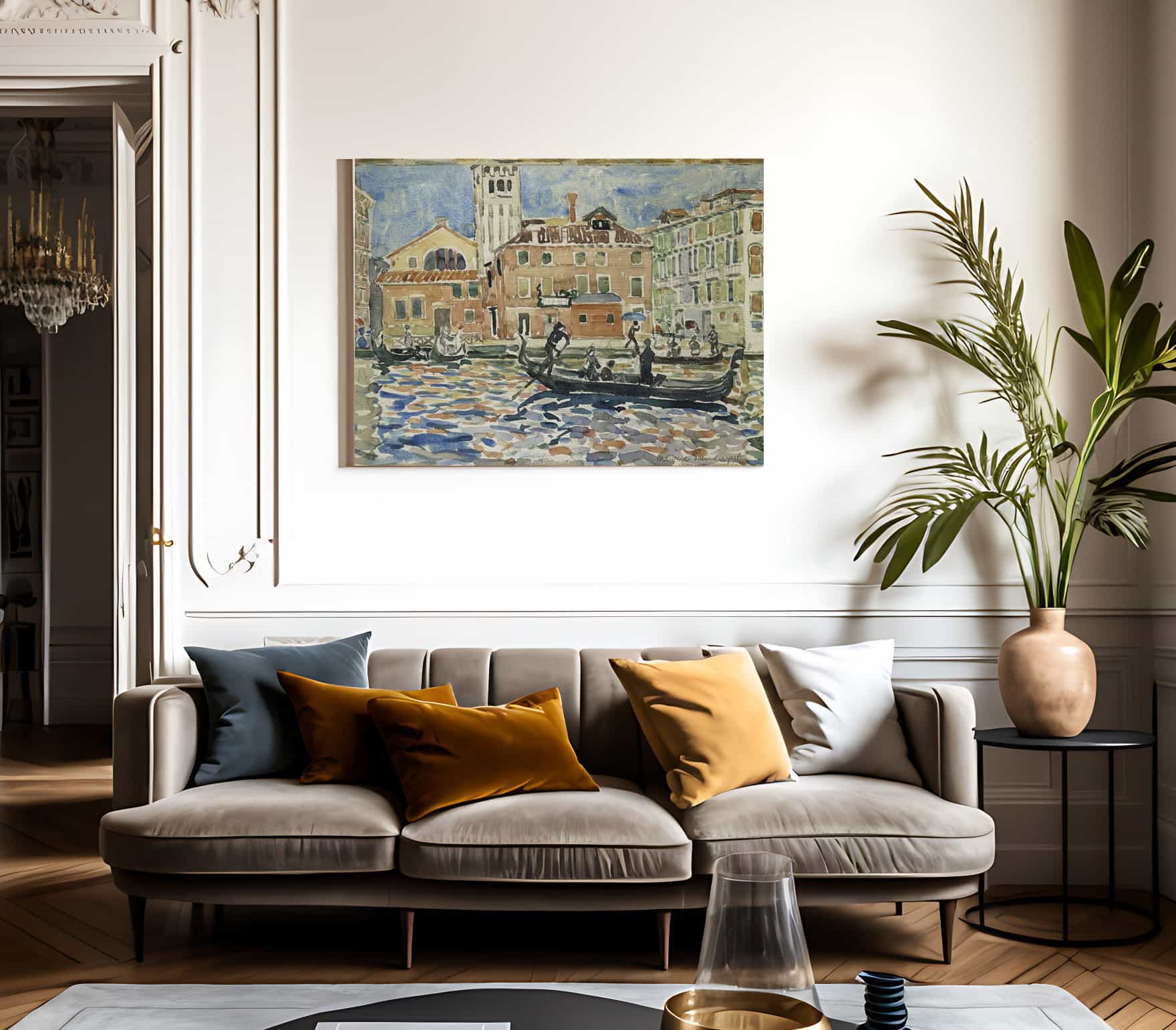 Venice By Maurice Brazil Prendergast Fine Art Print 2