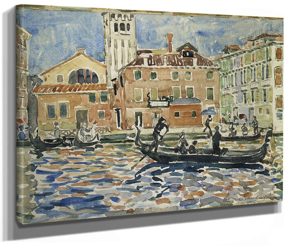 Venice By Maurice Brazil Prendergast Fine Art Print 2