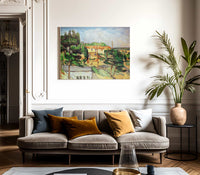 Viaduct At Estaque By Paul Cezanne Fine Art Print 2