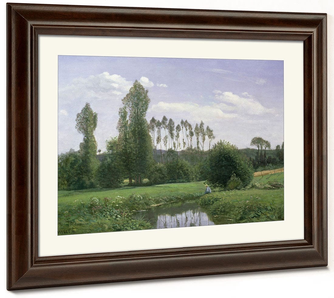 View At Rouelles By Claude Monet Fine Art Print 2
