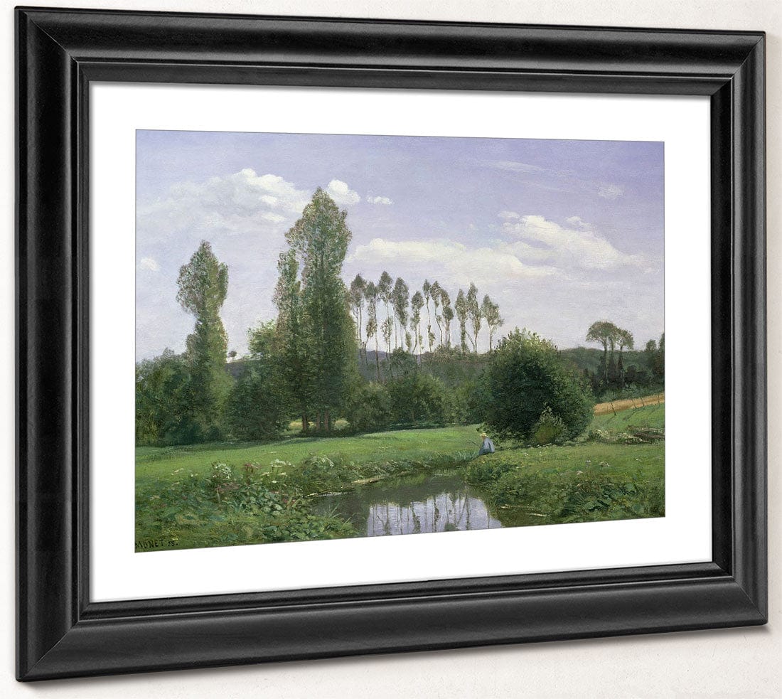 View At Rouelles By Claude Monet Fine Art Print 2