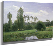 View At Rouelles By Claude Monet Fine Art Print 2