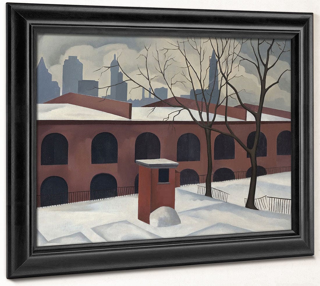 View From Brooklyn By George Ault Fine Art Print 2