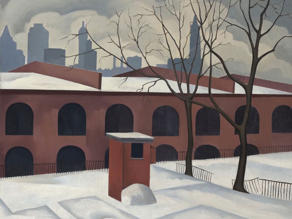 View From Brooklyn By George Ault Fine Art Print 2