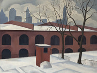 View From Brooklyn By George Ault Fine Art Print 2