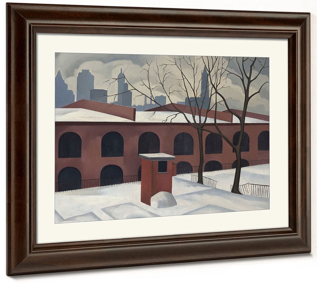 View From Brooklyn By George Ault Fine Art Print 2