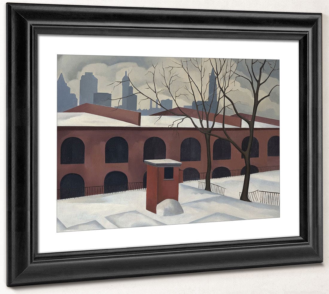 View From Brooklyn By George Ault Fine Art Print 2
