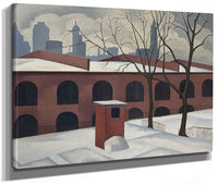 View From Brooklyn By George Ault Fine Art Print 2