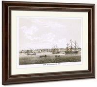 View Of Brooklyn, 1840 By George Hayward Fine Art Print 2