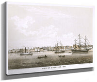 View Of Brooklyn, 1840 By George Hayward Fine Art Print 2