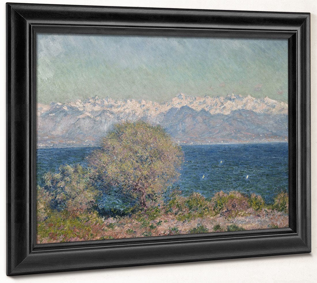 View Of Cap D'antibes By Claude Monet Fine Art Print 2