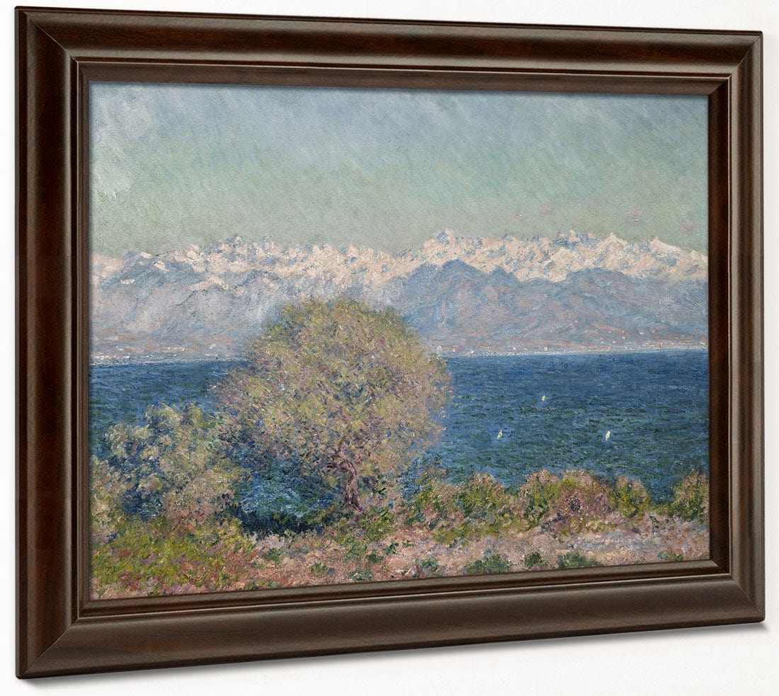 View Of Cap D'antibes By Claude Monet Fine Art Print 2