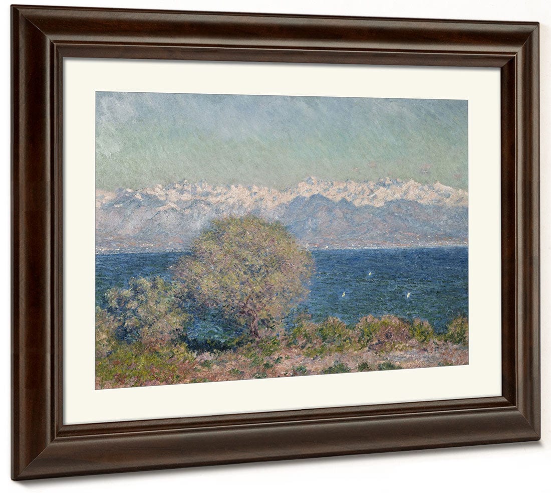 View Of Cap D'antibes By Claude Monet Fine Art Print 2