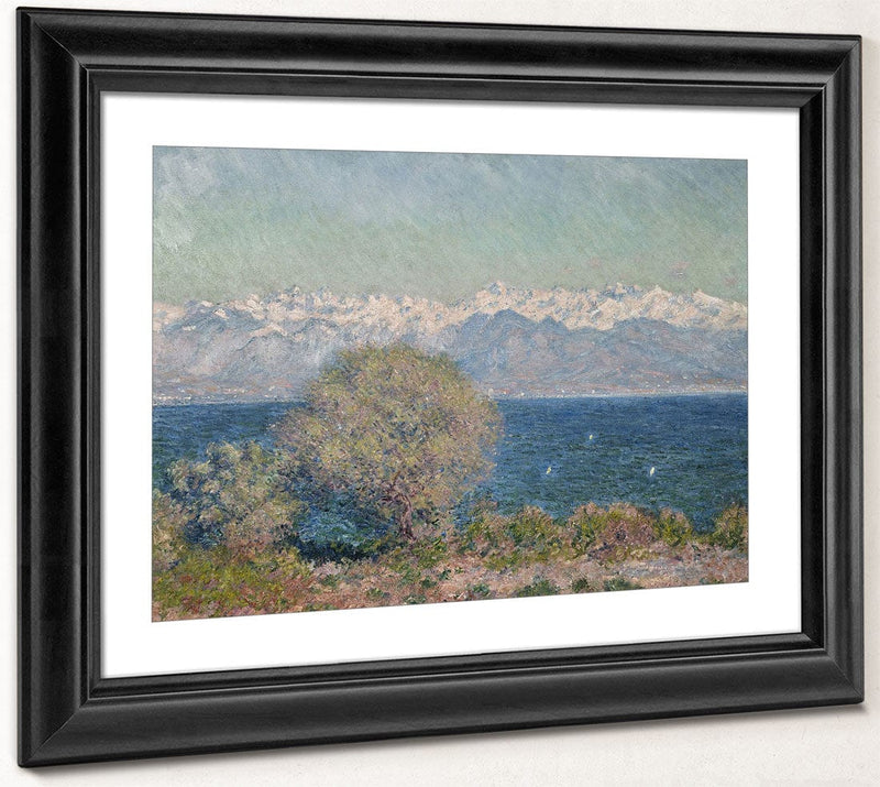 View Of Cap D'antibes By Claude Monet Fine Art Print 2