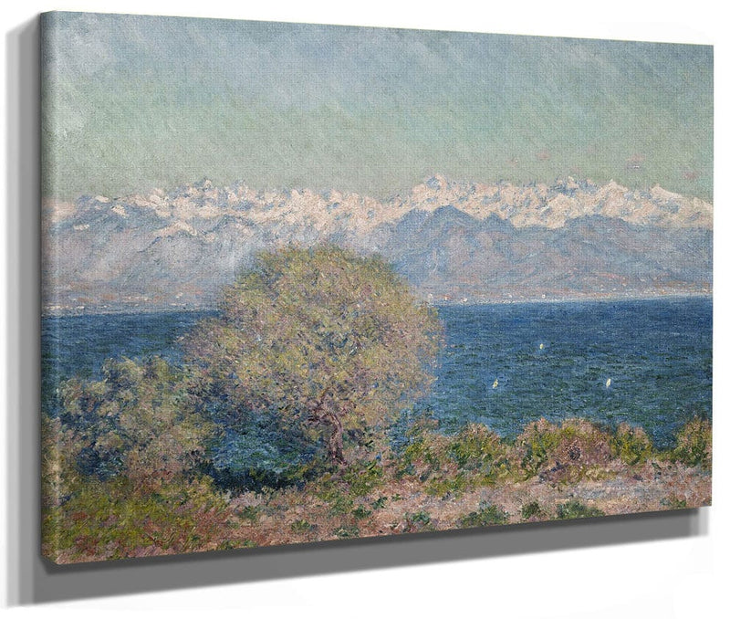 View Of Cap D'antibes By Claude Monet Fine Art Print 2