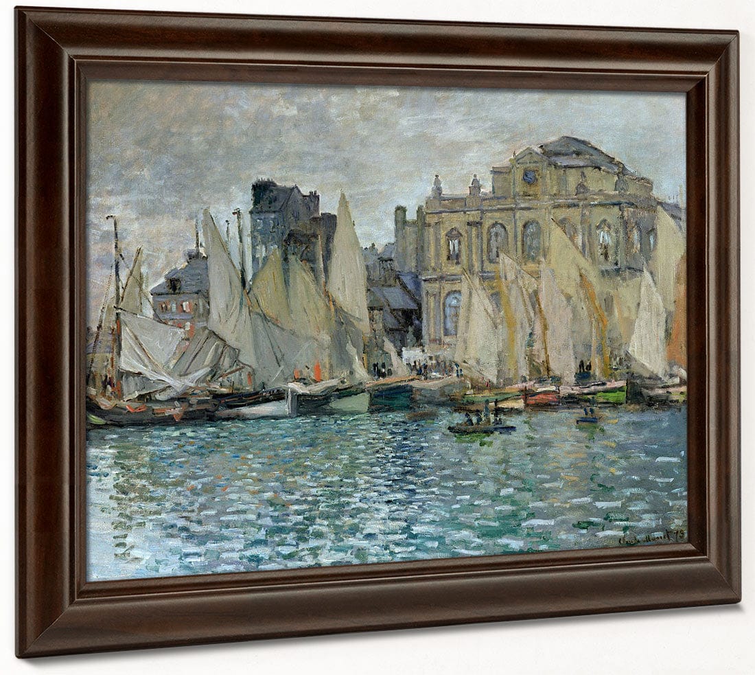 View Of Le Havre By Claude Monet Fine Art Print 2