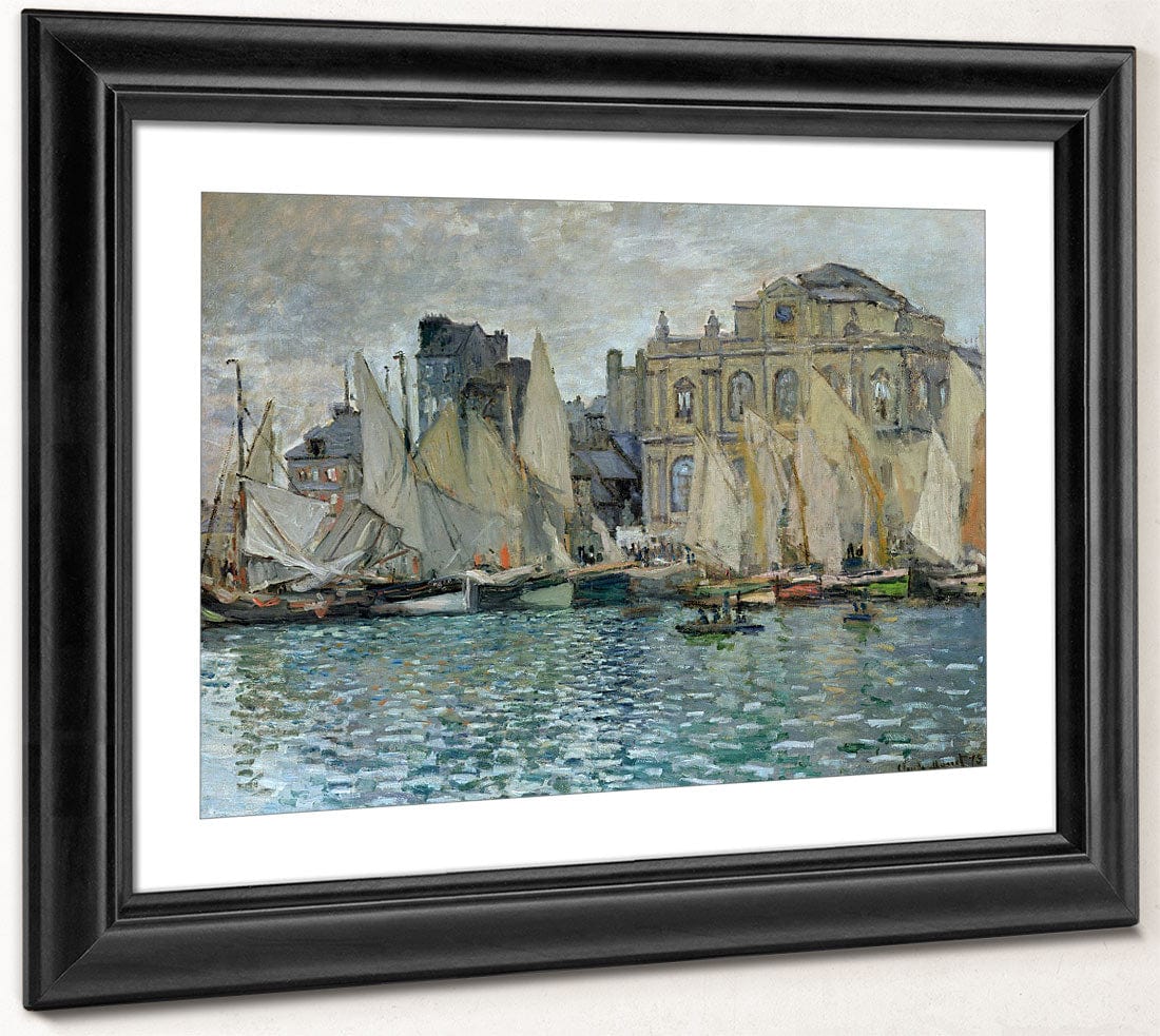 View Of Le Havre By Claude Monet Fine Art Print 2