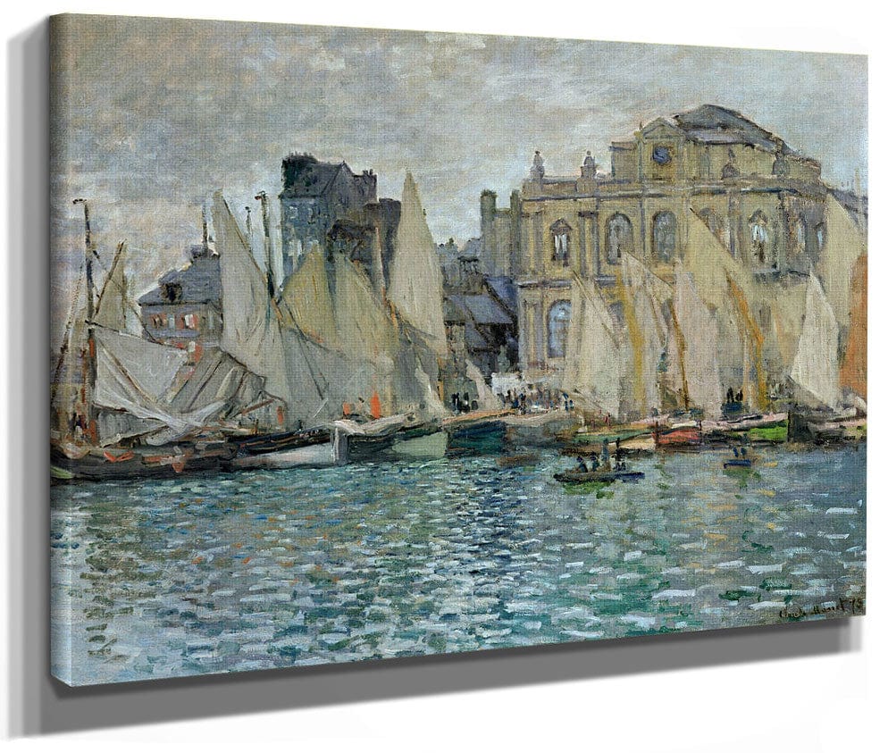 View Of Le Havre By Claude Monet Fine Art Print 2